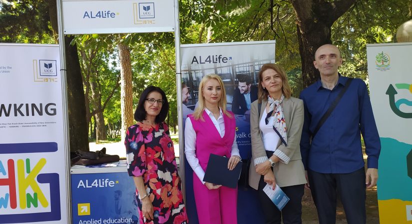 AL4LIFE presented at the Fair of European Projects